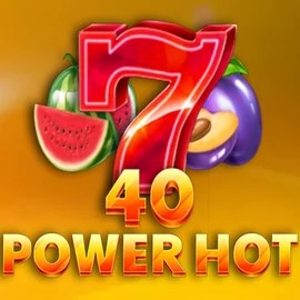 40 Power Hot by Amusnet Interactive, showcased at whamoo.eu.com – game logo
