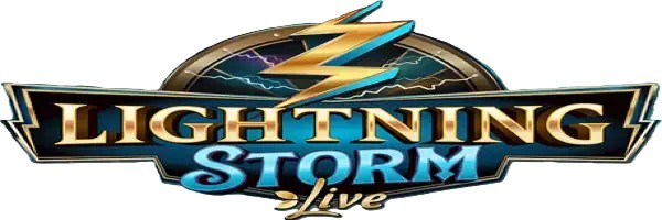 Lightning Storm logo – Live Casino by Evolution at Whamoo Casino