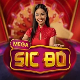 Mega Sic Bo online game logo by Pragmatic Play on whamoo.eu.com
