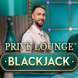 Privé Lounge Blackjack online game logo by Pragmatic Play on whamoo.eu.com