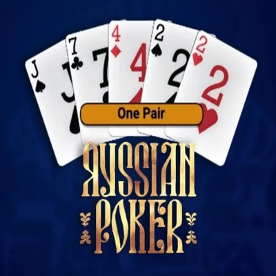 Russian Poker logo by OneTouch Games Whamoo Casino