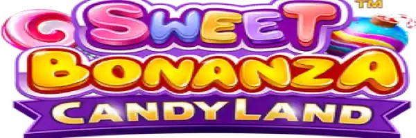 Sweet Bonanza Candy Land Live slot logo by Pragmatic Play at Whamoo Casino