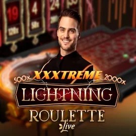 XXXtreme Lightning Roulette slot icon by Evolution, available at Whamoo Casino